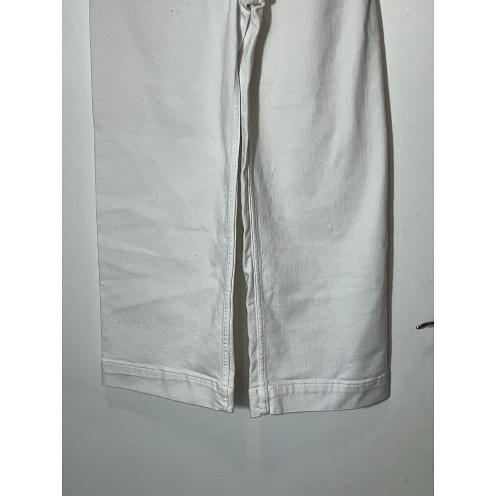 Pilcro Anthropologie The Jenna Wide-Leg Relaxed  White Jeans Size 25 Womens - Picture 4 of 11